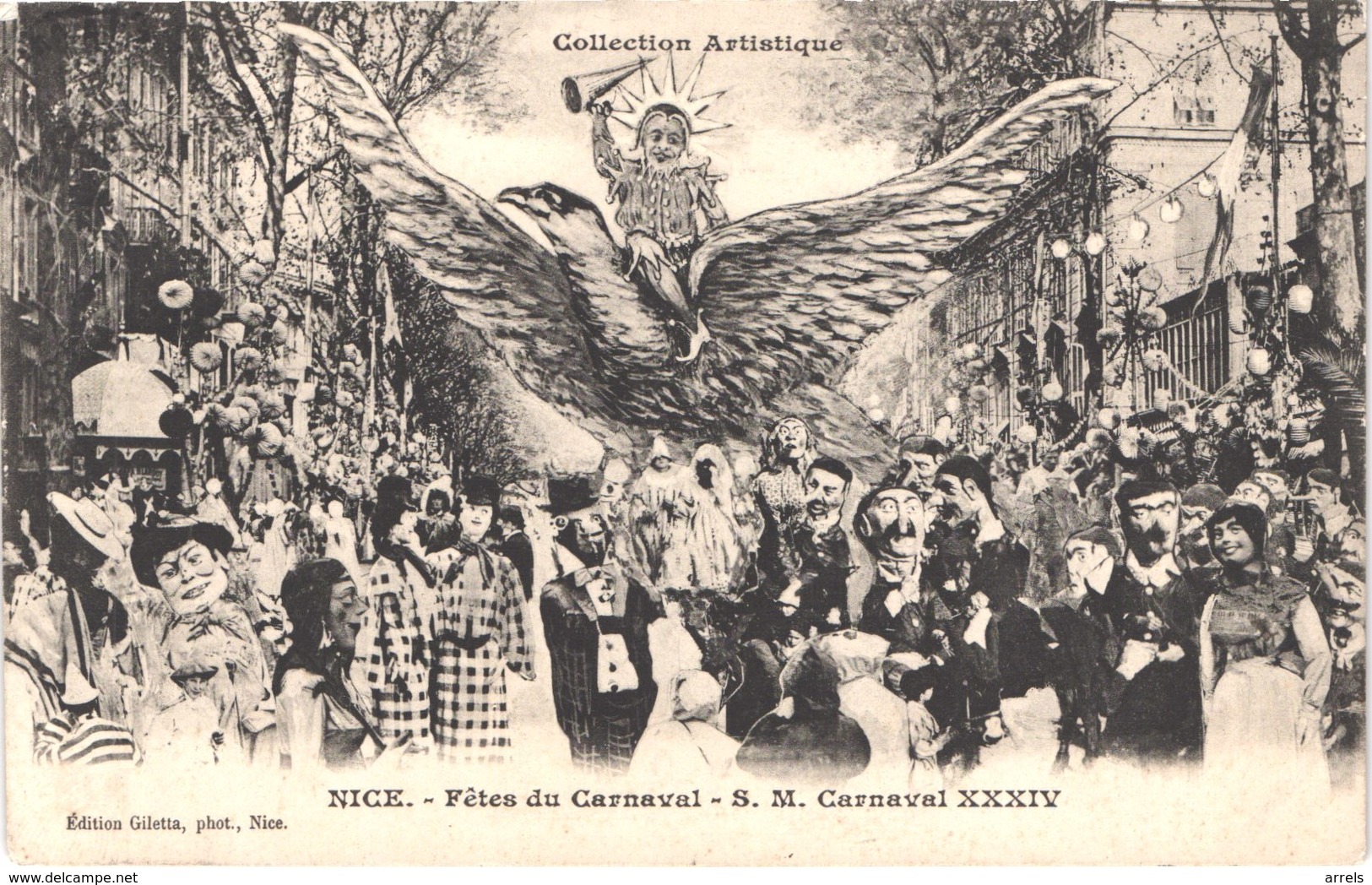 FR06 NICE - Giletta - Fêtes Du Carnaval - SM Carnaval - Animée - Belle - Carnaval