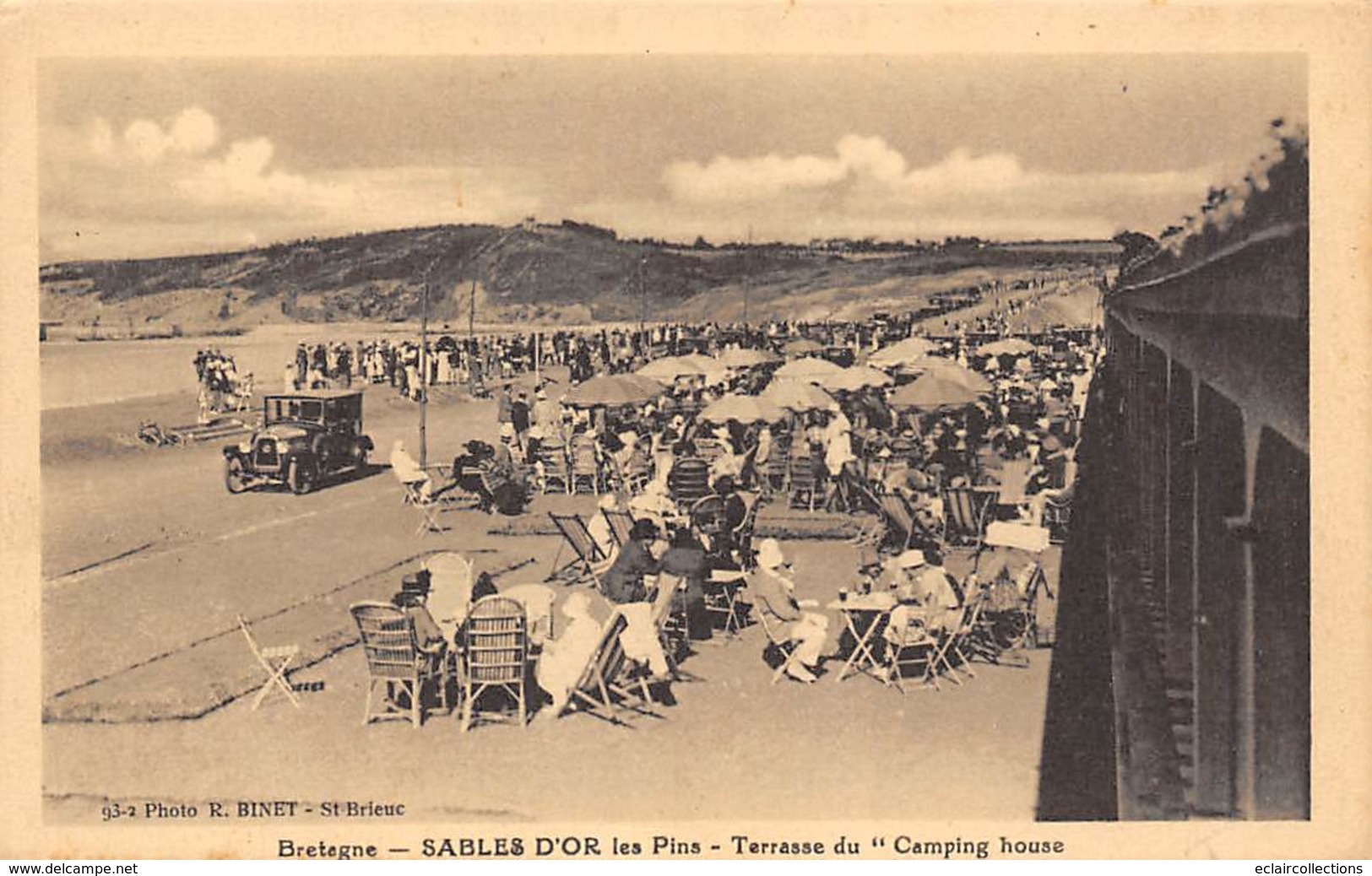 Sables D'Or Les Pins          22         Terrasse Du Camping House        (voir Scan) - Autres & Non Classés