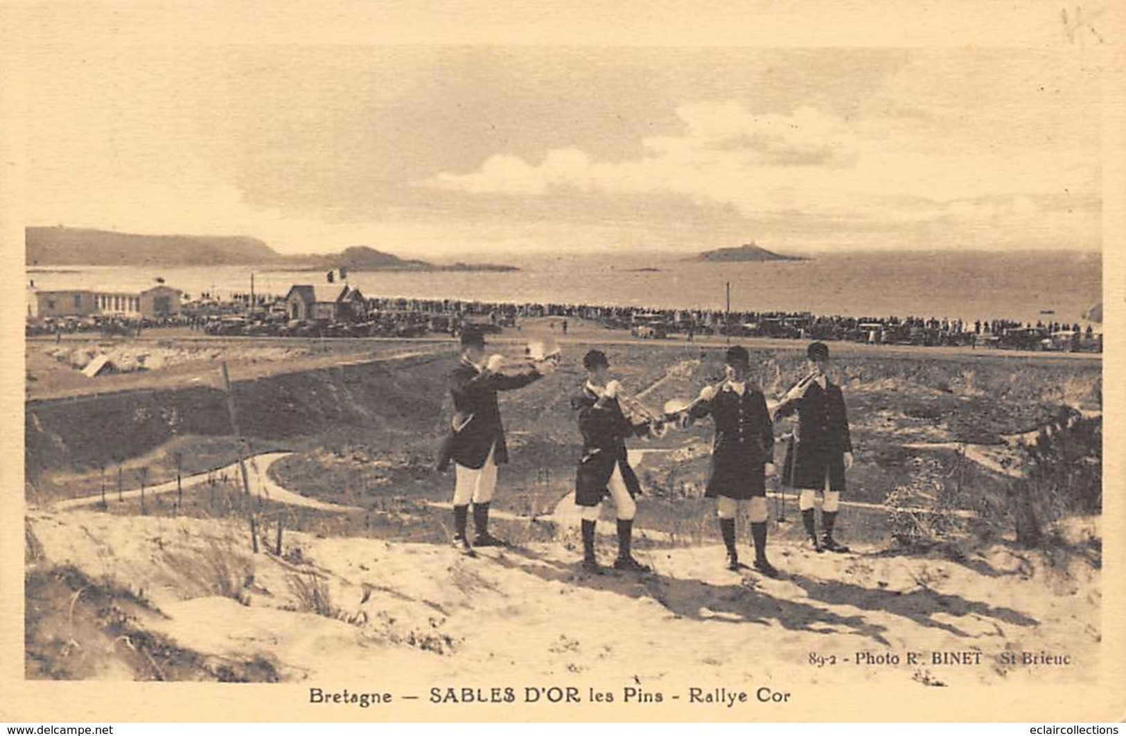 Sables D'Or Les Pins          22         Sonneurs. Le Rallye Cor       (voir Scan) - Autres & Non Classés