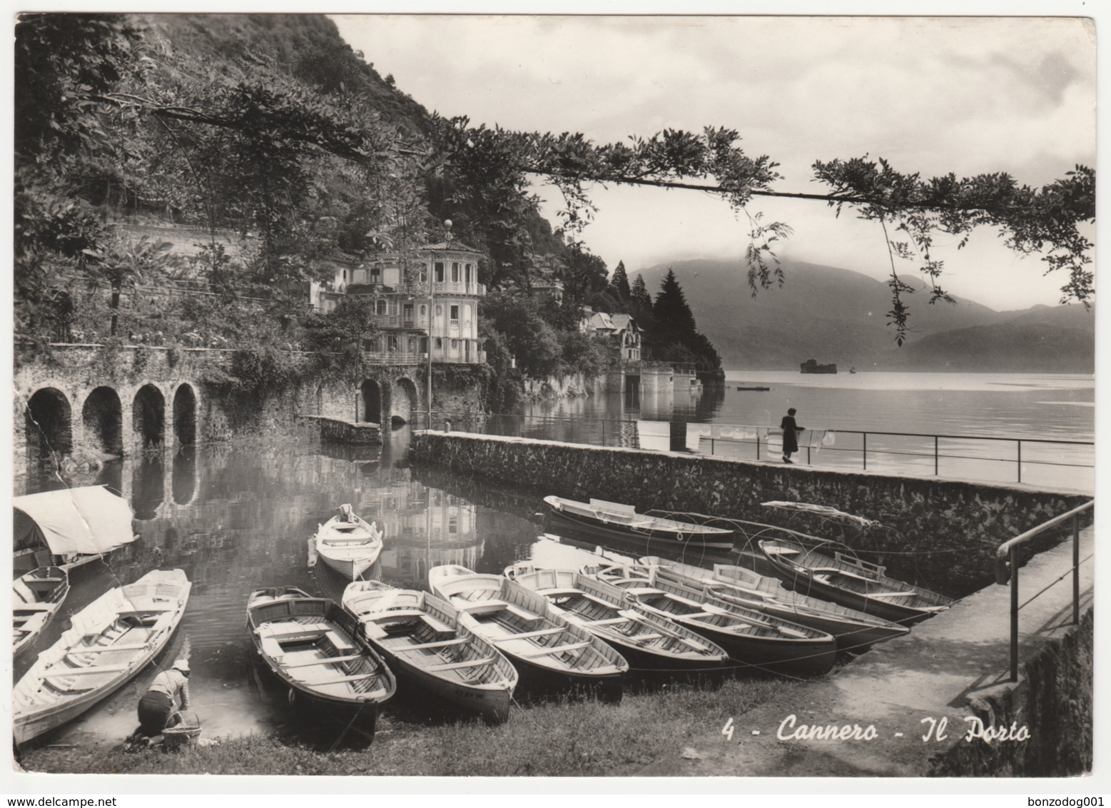 THE PORT, CANNERO, ITALY. - Verbania