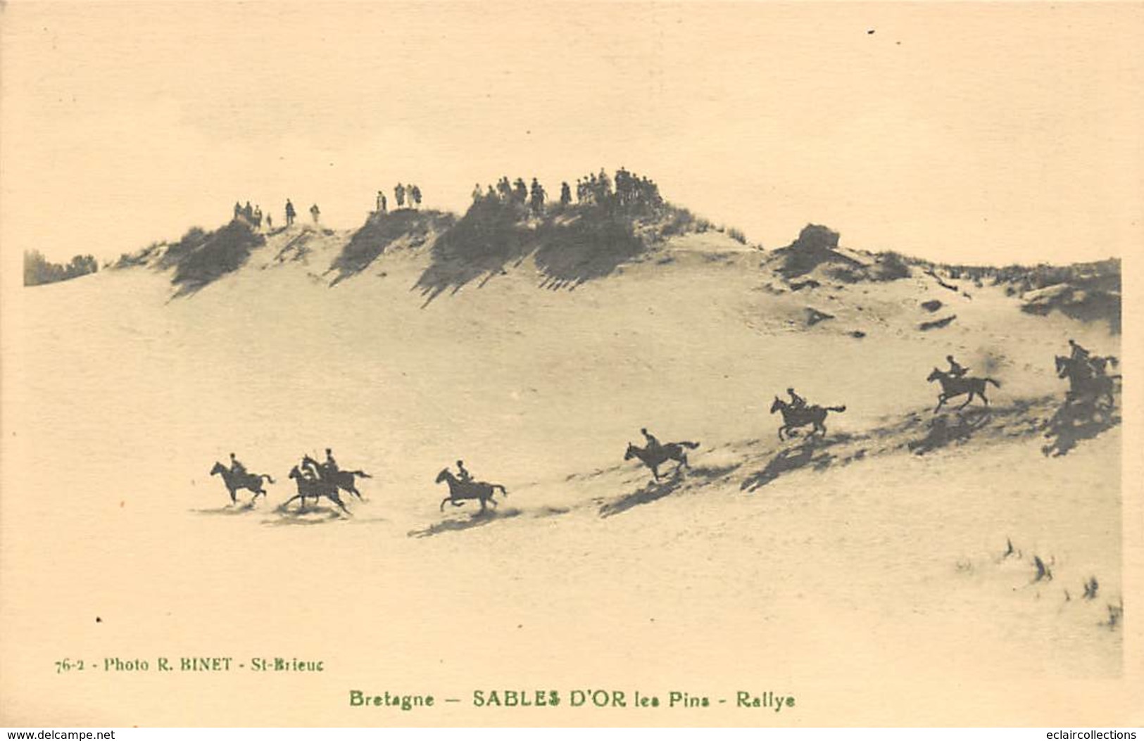 Sables D'Or Les Pins          22         Rallye A Cheval  Dans Les Dunes        (voir Scan) - Other & Unclassified