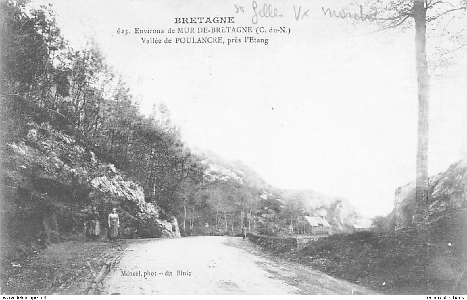 Saint Gilles Vieux Marché       22       Vallée  Du Poulancre    Près L'Etang   9     (voir Scan) - Saint-Gilles-Vieux-Marché