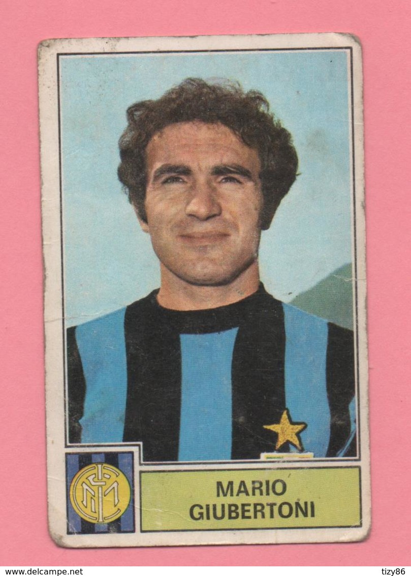 Figurina Panini Mario Giubertoni, Inter 1971/72 - Trading Cards