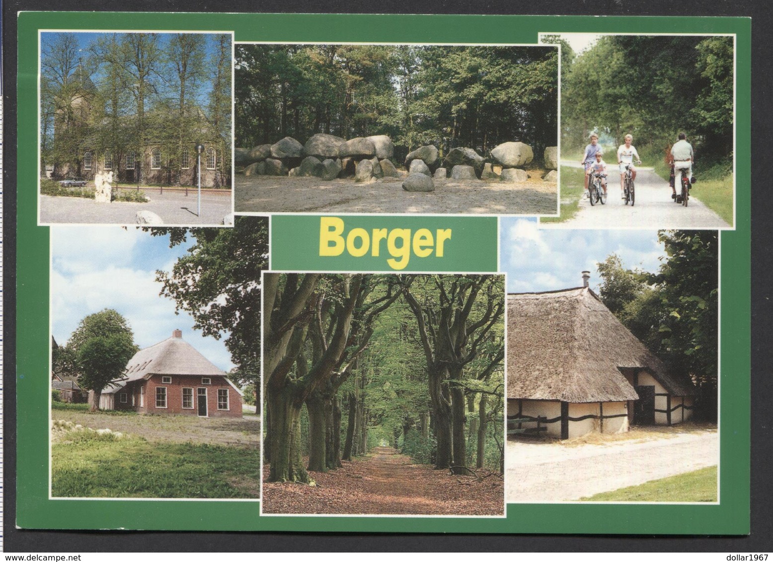 Borger - Gemeente Borger-Odoorn. - NOT  Used - See The 2 Scans For Condition.(Originalscan ) - Odoorn