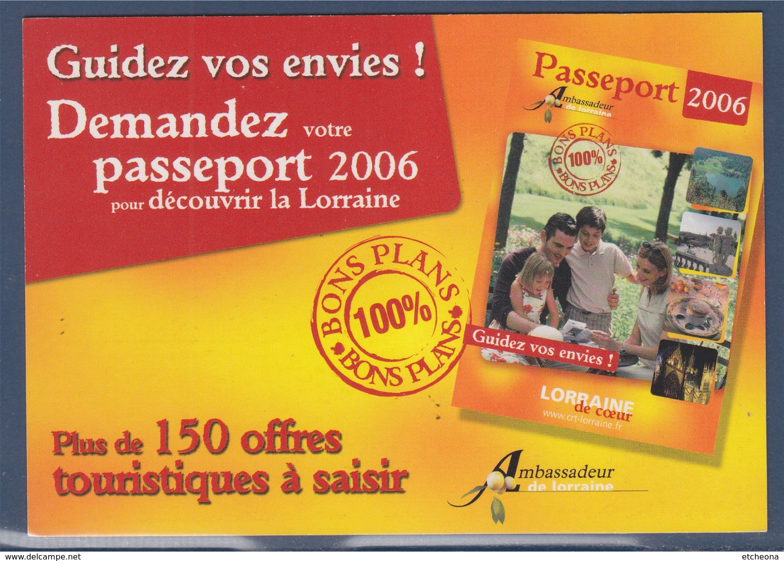 = Pour Découvrir La Lorraine Demandez Votre Passeport, Plus De 150 Offres Touristiques - Lorraine
