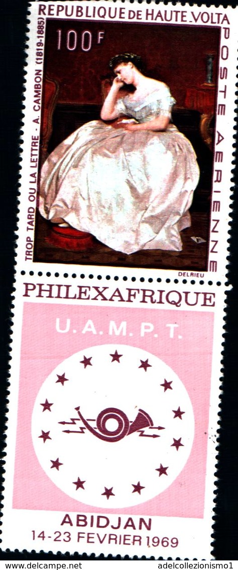 6531B)  HAUTE VOLTA-1969 -PHILEXAFRIQUE-ABIDJAN -MNH** - Nuovi