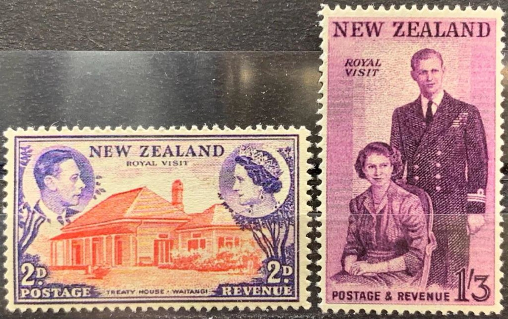 Nouvelle-Zélande Visite Royale 1950 Rouble - Altri & Non Classificati