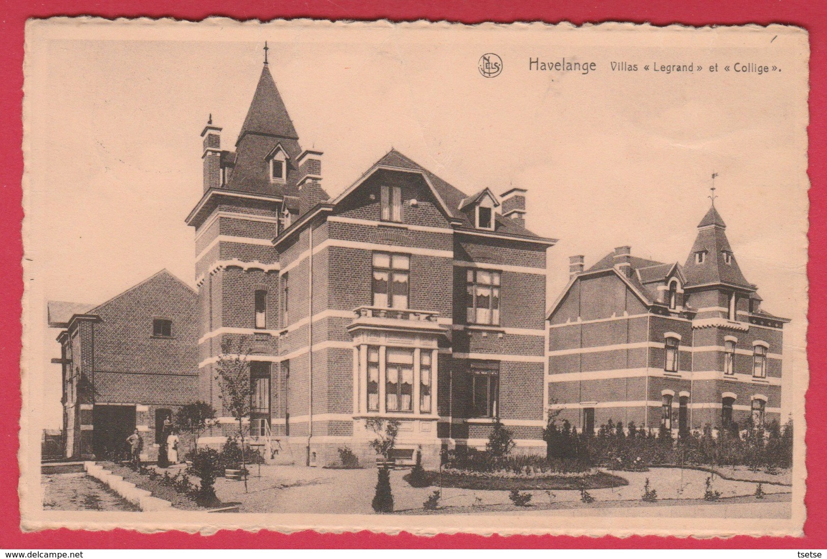 Havelange - Villa " Legrand Et " Collège "  - 1955 ( Voir Verso ) - Havelange