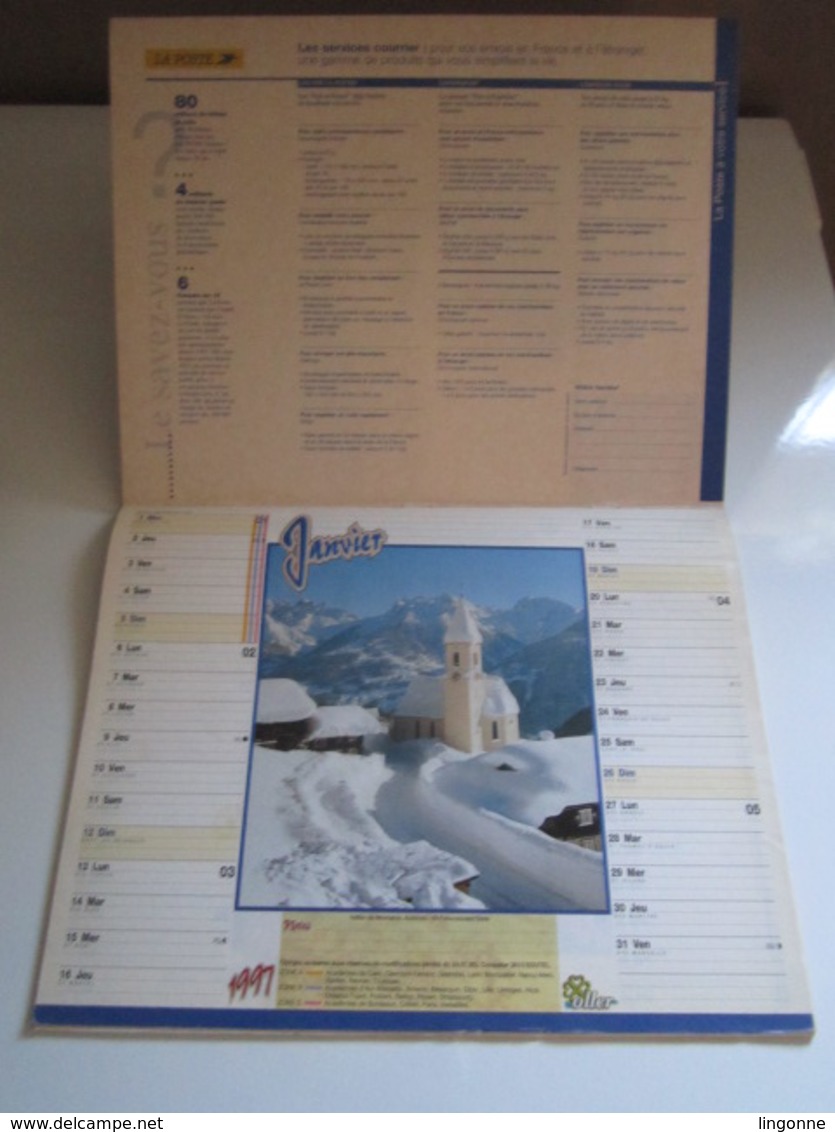 1997 ALMANACH DU FACTEUR Calendrier Des Postes HAUTE-MARNE 52 - Formato Grande : 1991-00