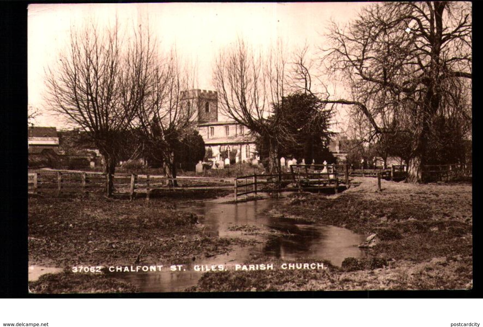 Chalfont St.Giles Parish Church By Spaull & Co Postmark Gerrards Cross. - Buckinghamshire