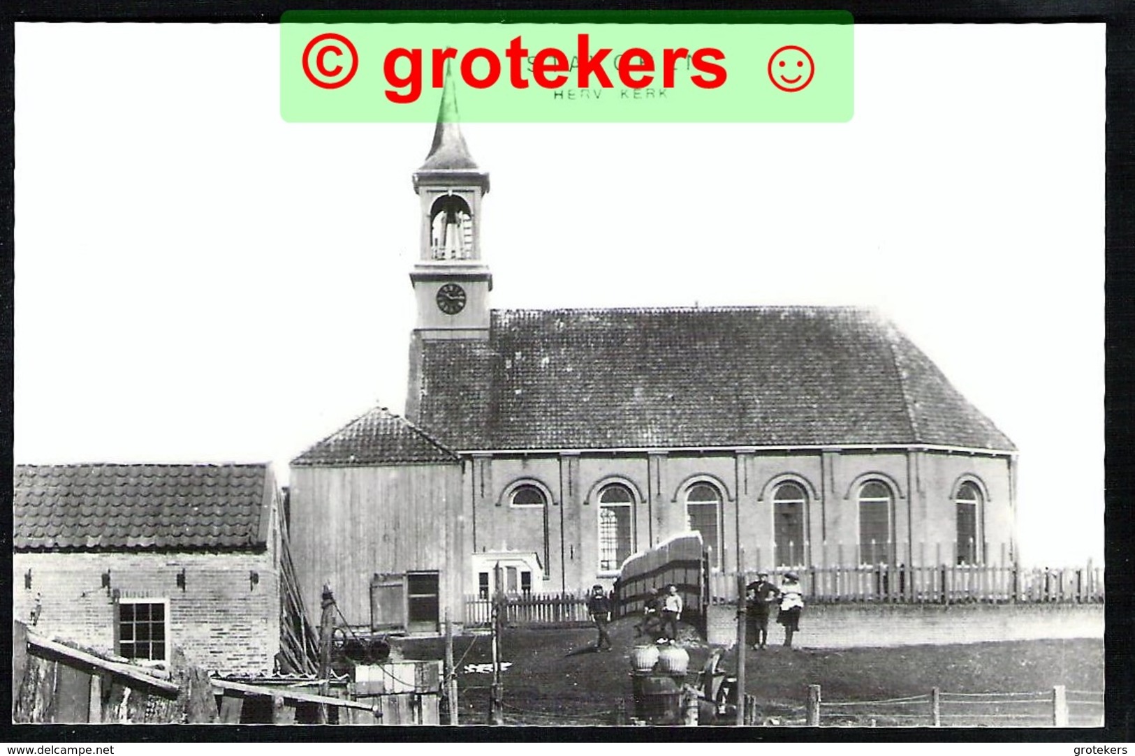 STAVOREN Oud, Hervormde Kerk Echte Foto 1980 - Stavoren