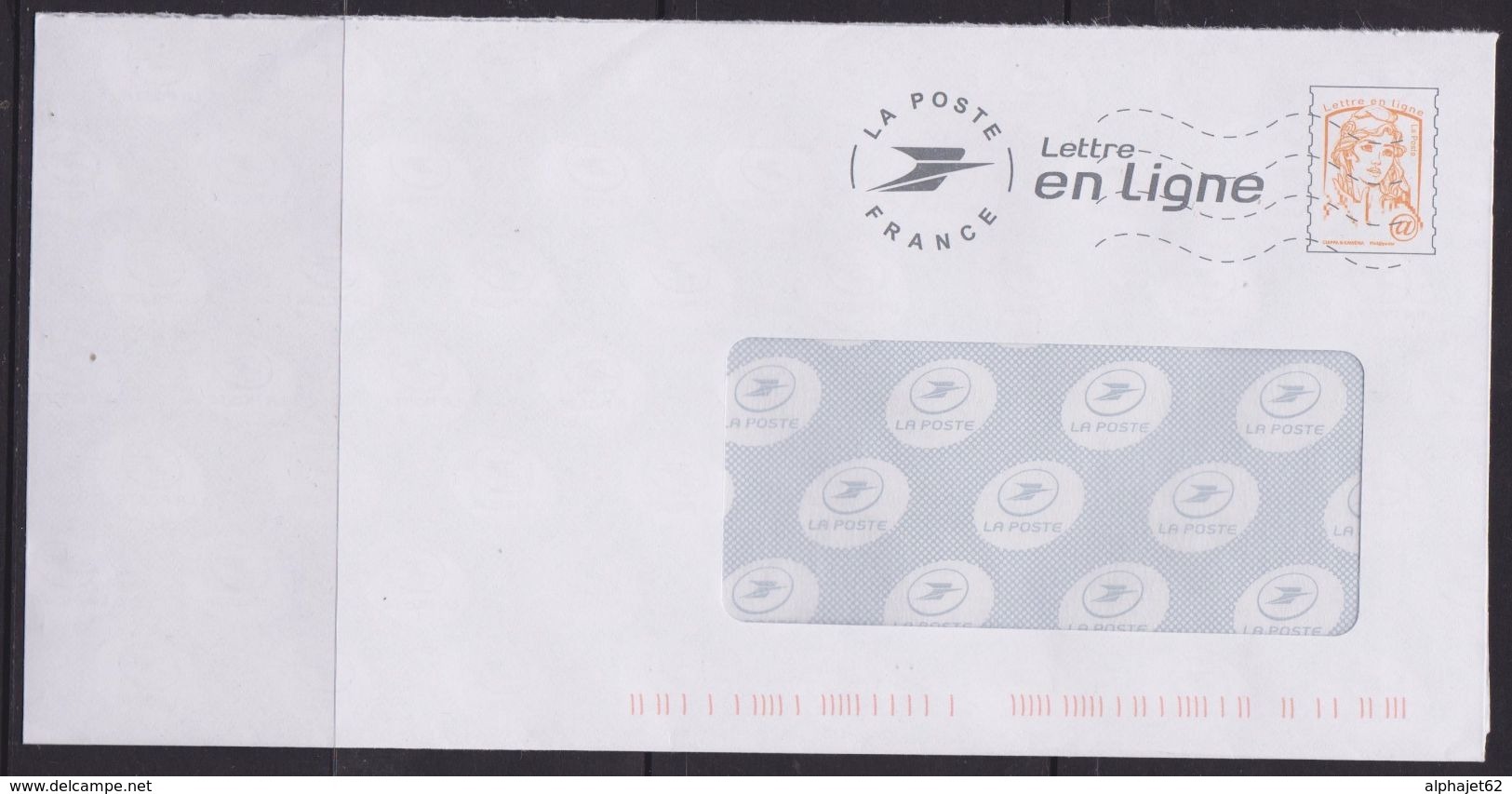 La Poste - FRANCE - LETTRE EN LIGNE - Marianne De Ciappa Et Kawena - Arobase - Service - 2018 - Lettres & Documents