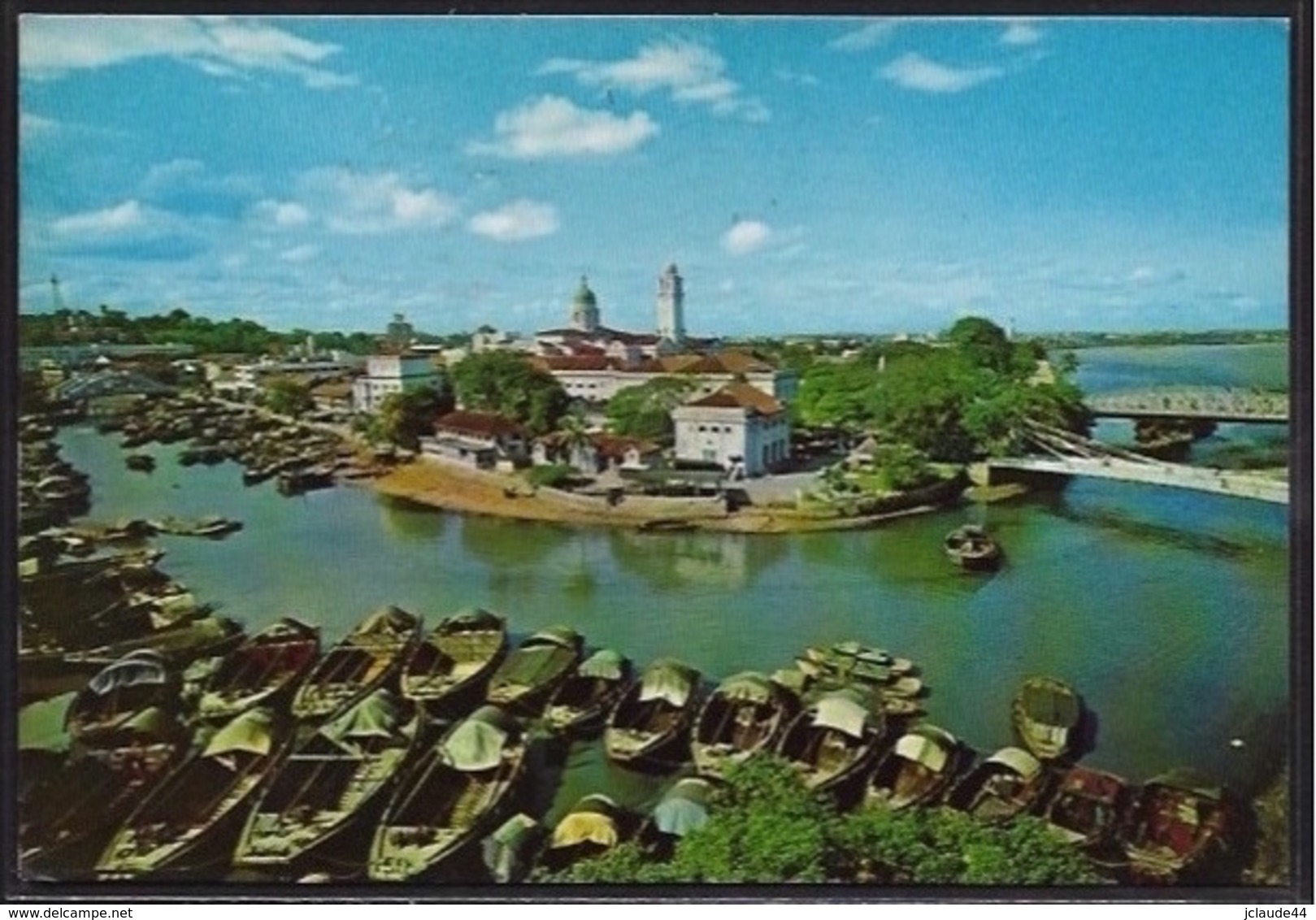 Singapore - SINGAPORE RIVER - POSTALLY USED 1970 - Pub. S.W. - S1310 - Singapore