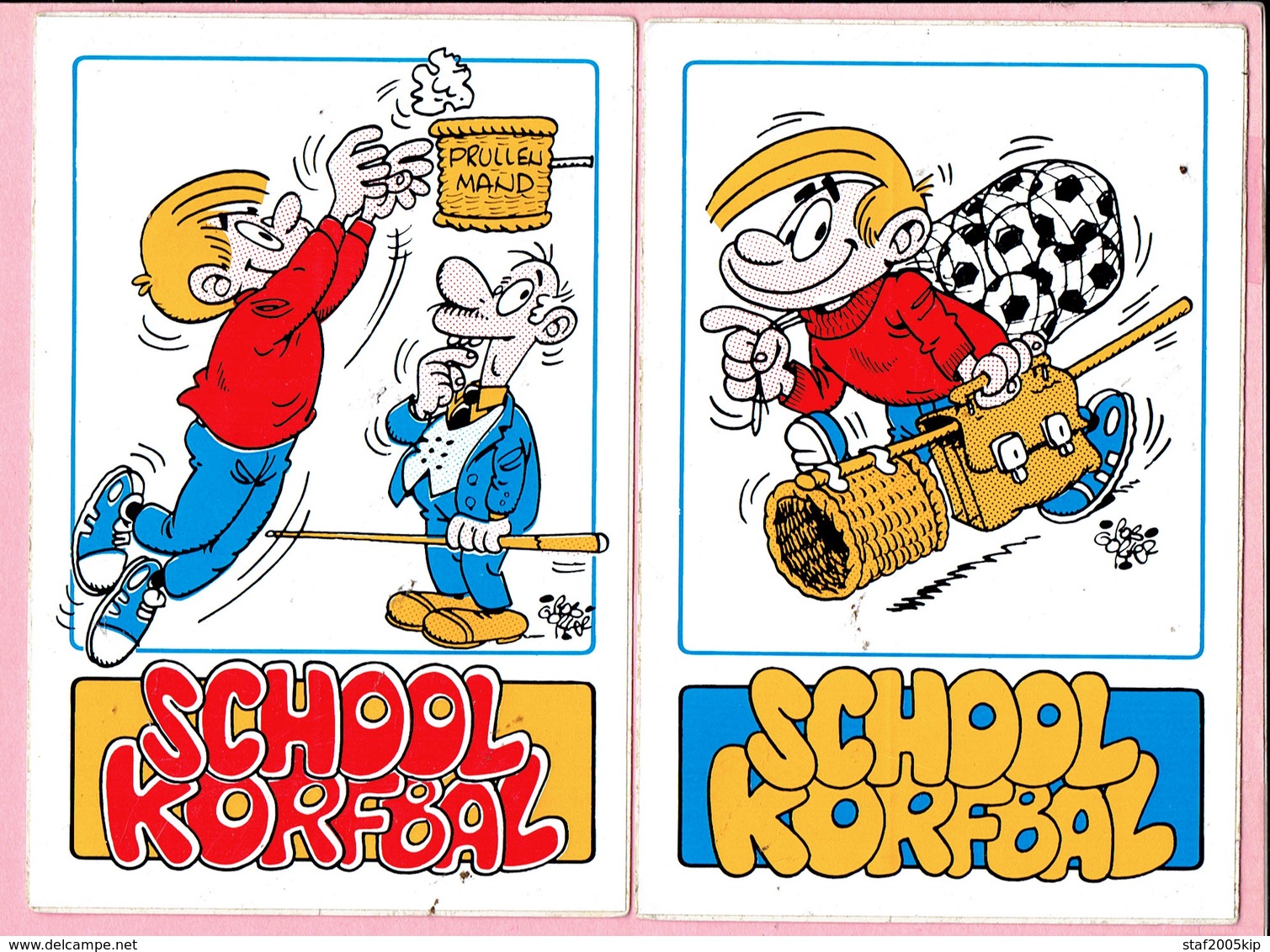 Sticker - School Korfbal - Autocollants