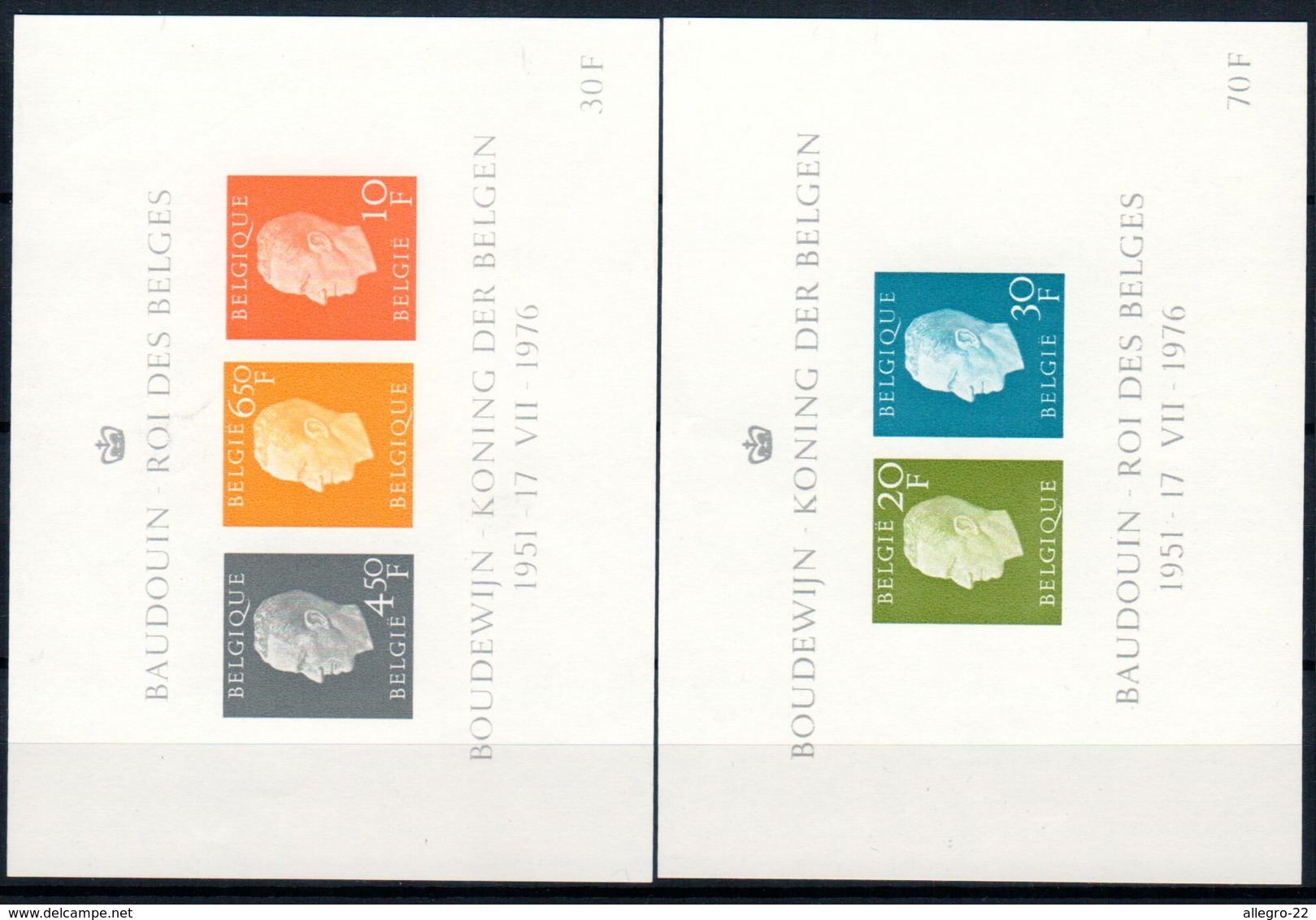 BELGIE  BELGIQUE  BL50/51 MNH - Other & Unclassified