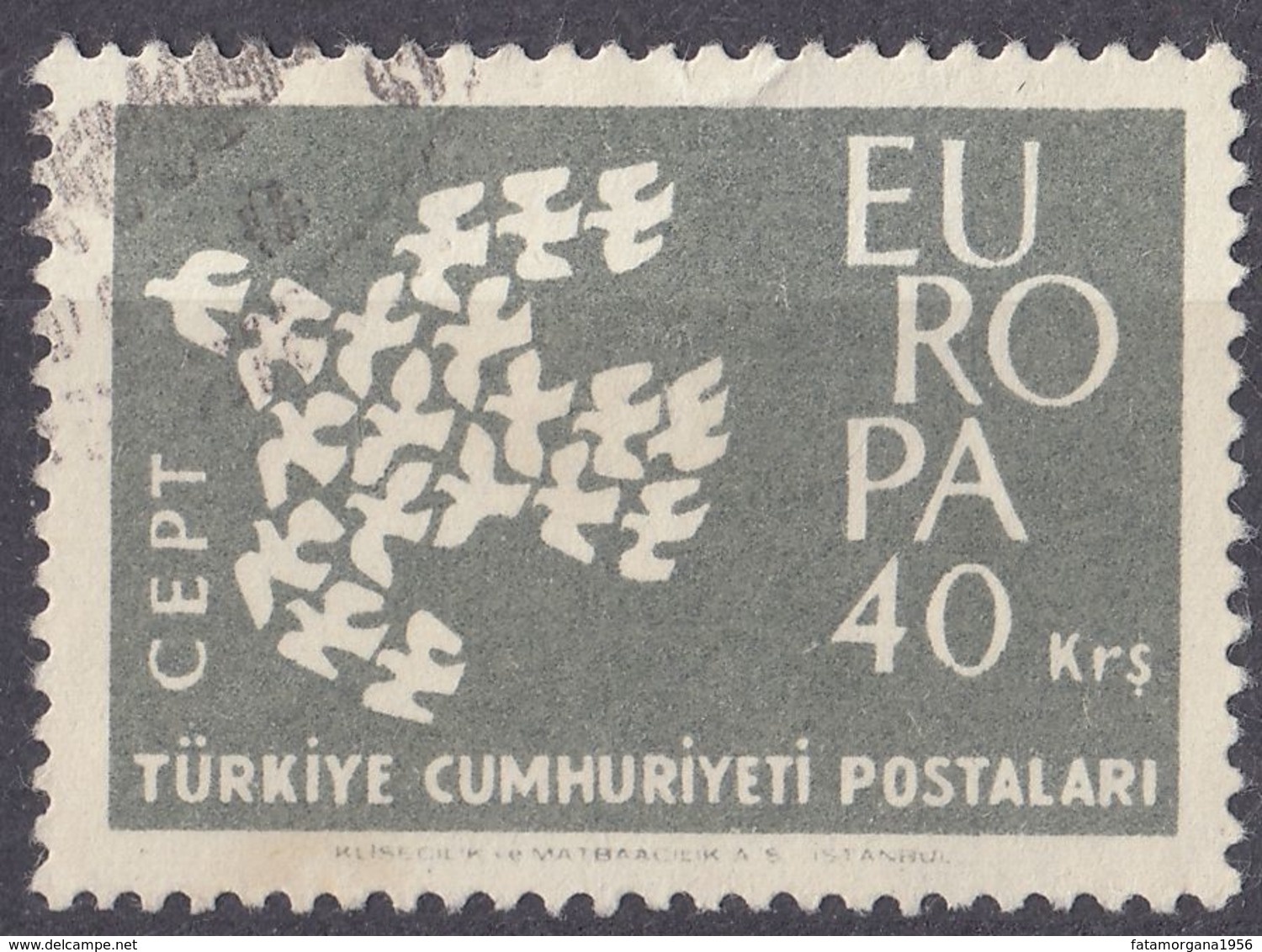 TURCHIA - 1961 - Yvert 1600 Usato. - Usati