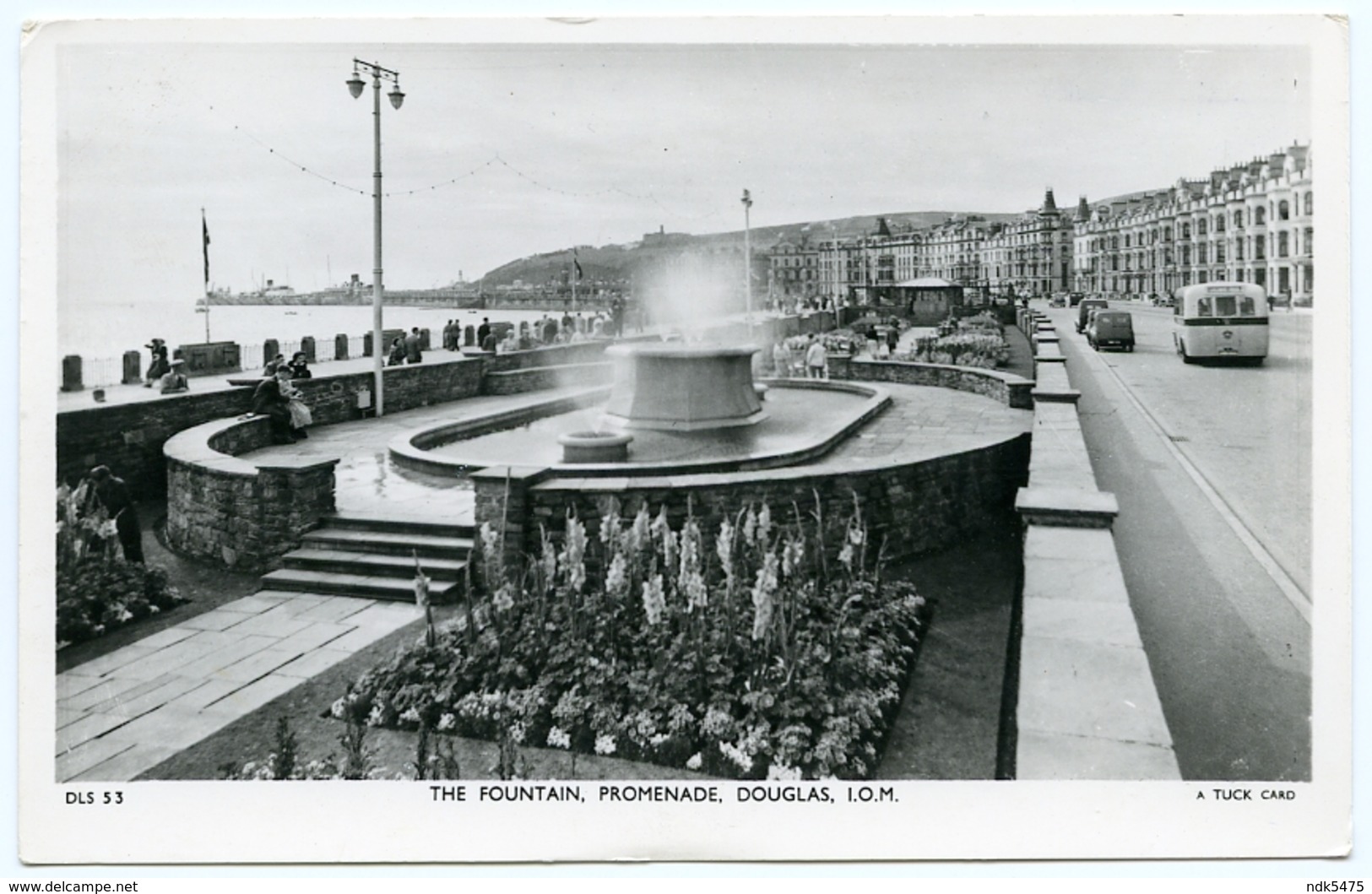 ISLE OF MAN : DOUGLAS - PROMENADE, THE FOUNTAIN - Isle Of Man