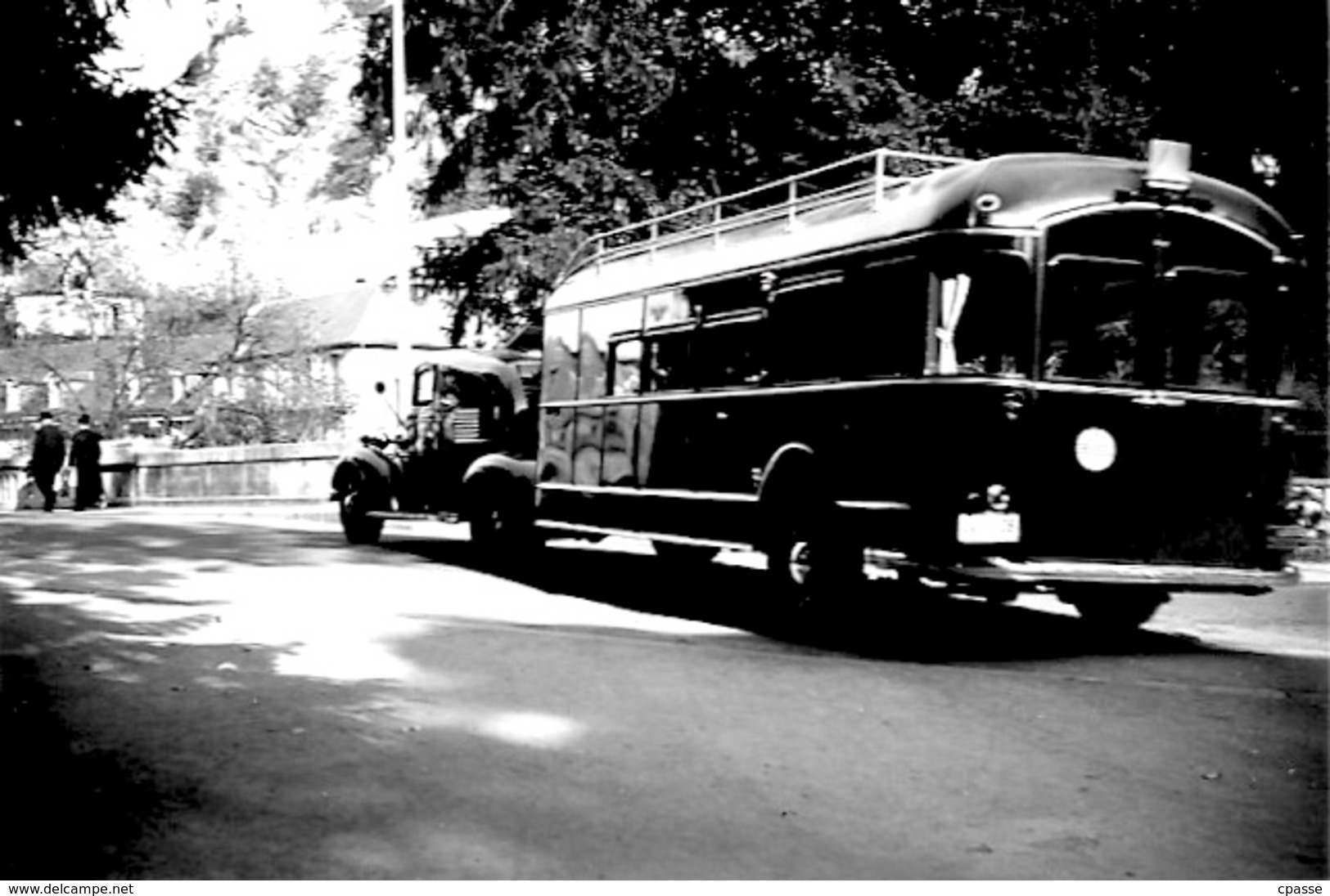 PHOTO Photographie - Remorque Caravane Foraine (Rare) ** Automobile - Automobili