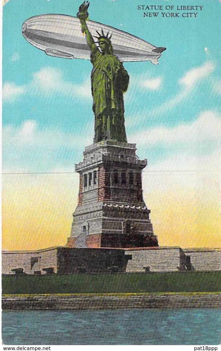 ** Lot Of 9 Postcards ** USA Etats Unis ( NEW YORK CITY ) Different Postcards - CPSM Colorisées Format CPA 1920-30's - - Collections & Lots