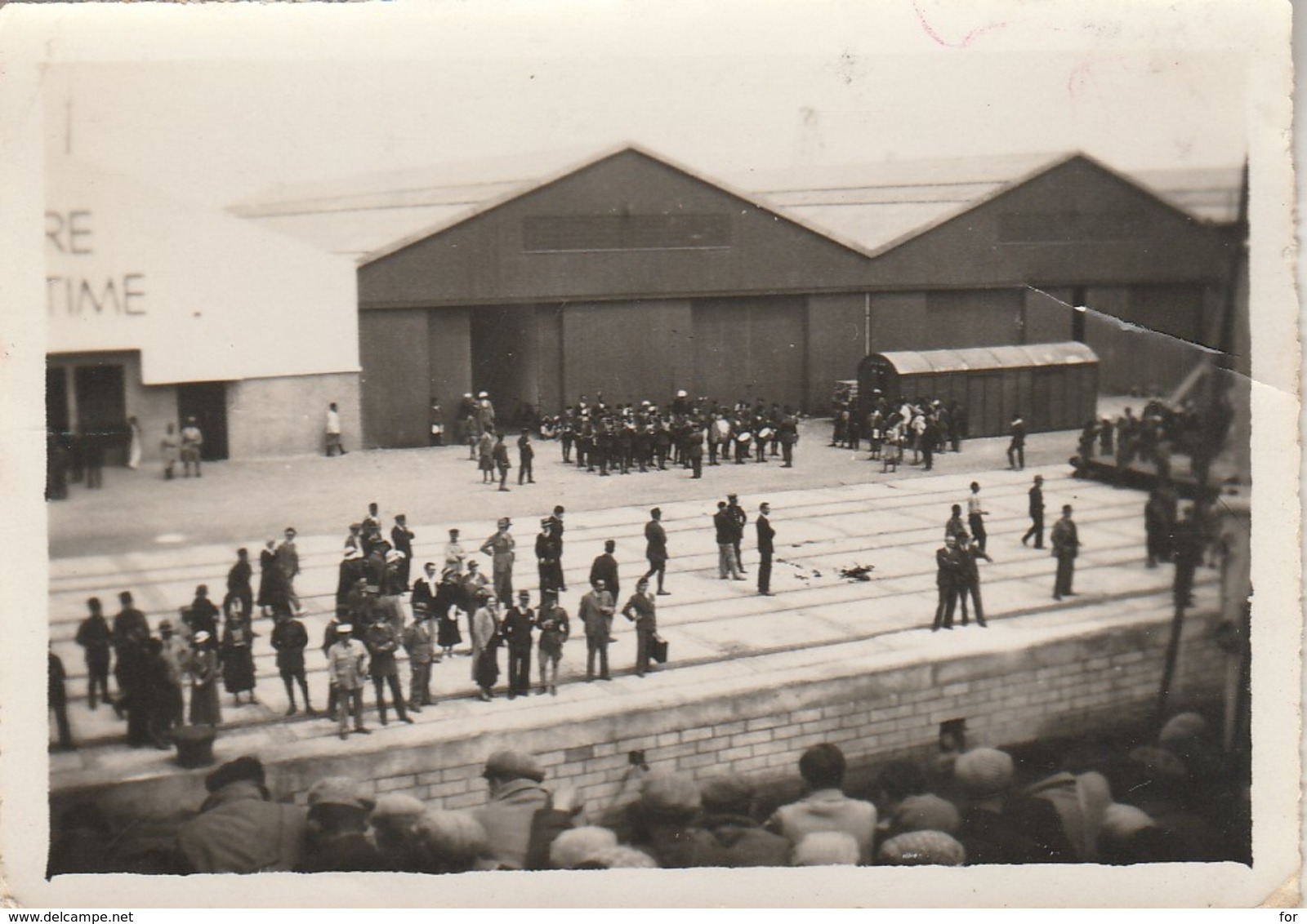 Photo Militaire : Débarquement à Casablanca - Maroc - 1934 - - War, Military