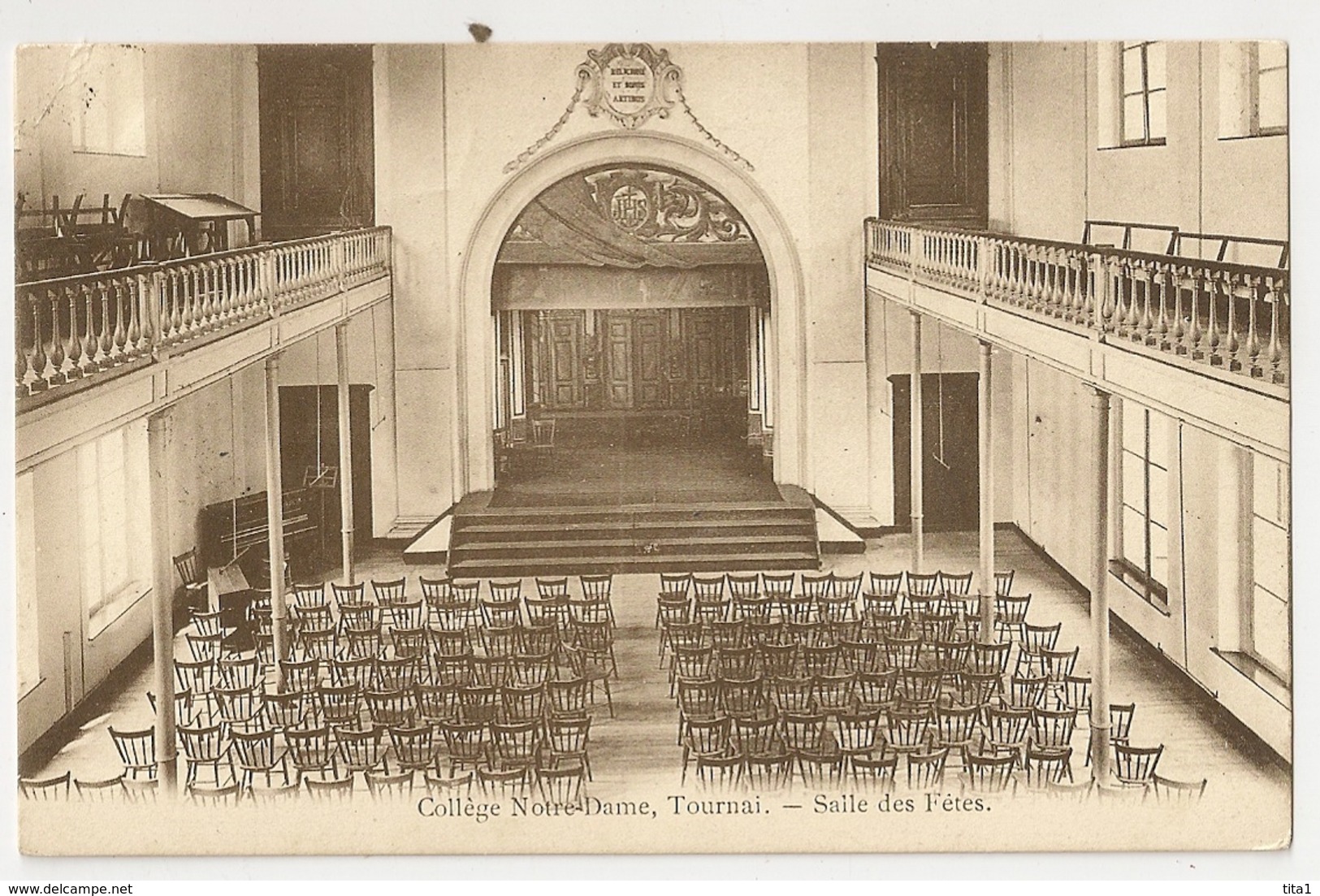 37 - Collège Notre Dame, Tournai - Salle Des Fêtes - Tournai