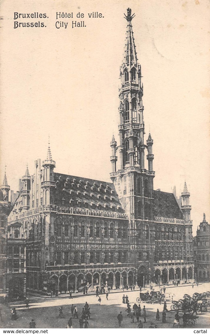 BRUXELLES - Hôtel De Ville - Monumenten, Gebouwen