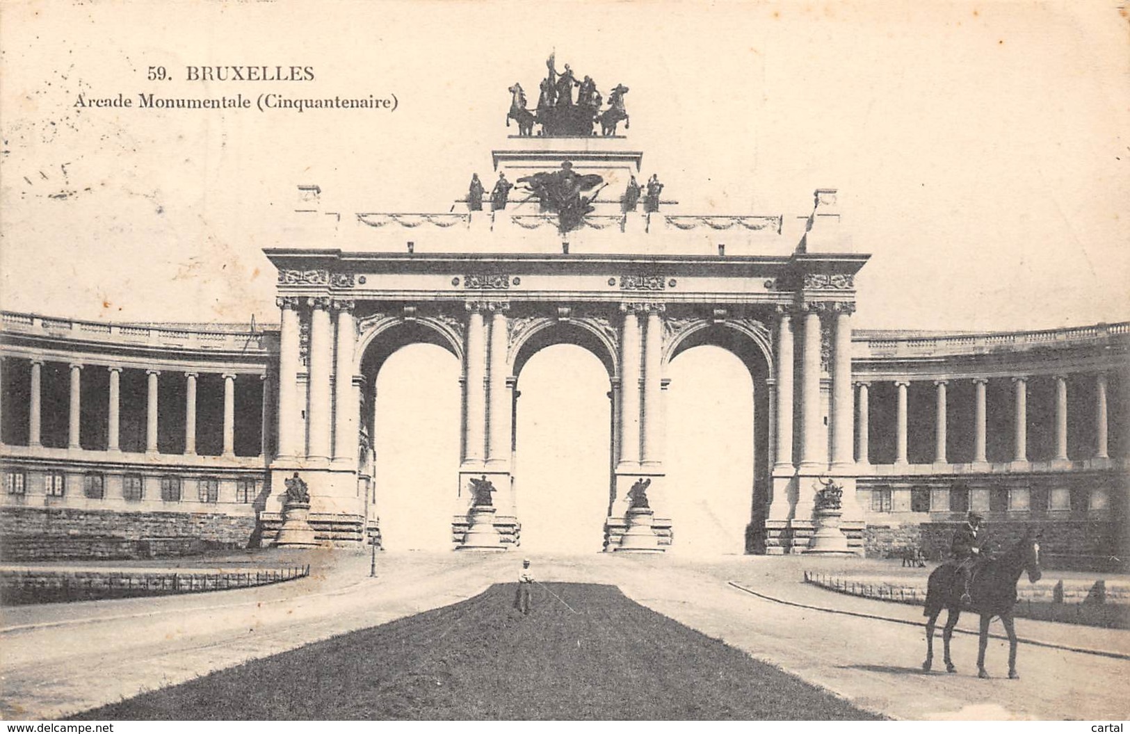 BRUXELLES - Arcade Monumentale (Cinquantenaire) - Monumenten, Gebouwen