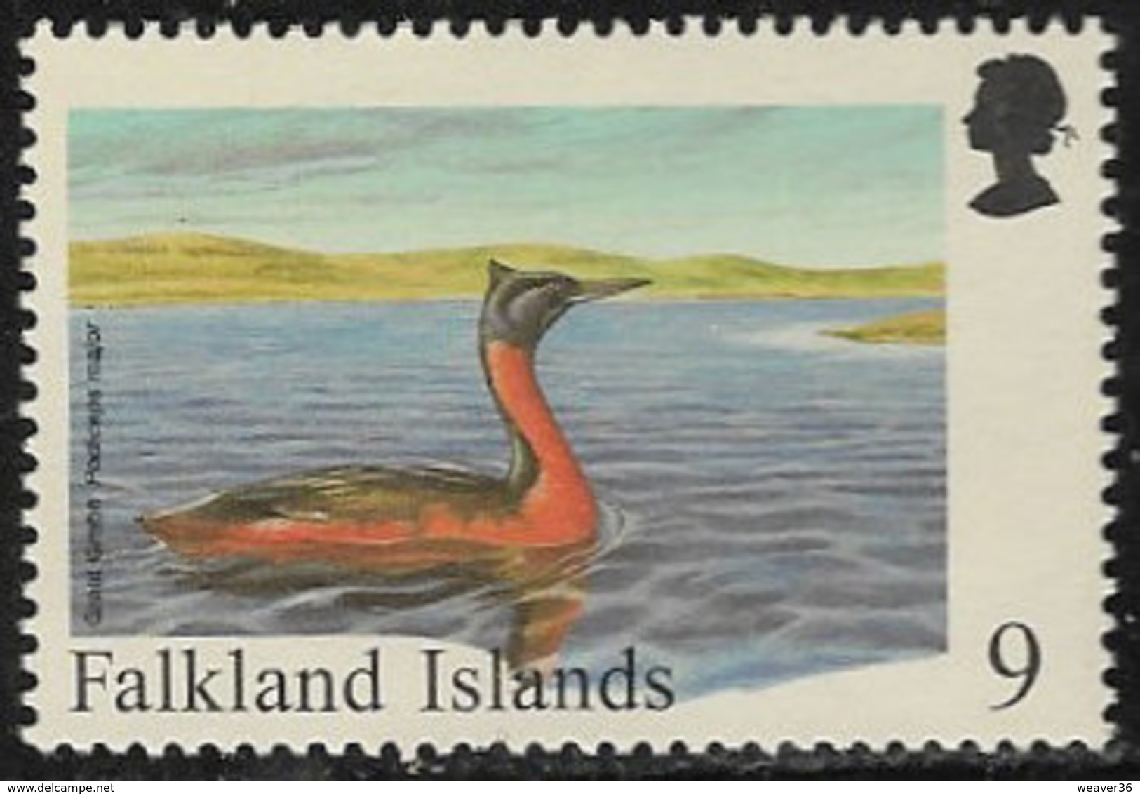 Falkland Islands SG807 1998 Birds 9p Unmounted Mint [6/7540/4D] - Falkland Islands