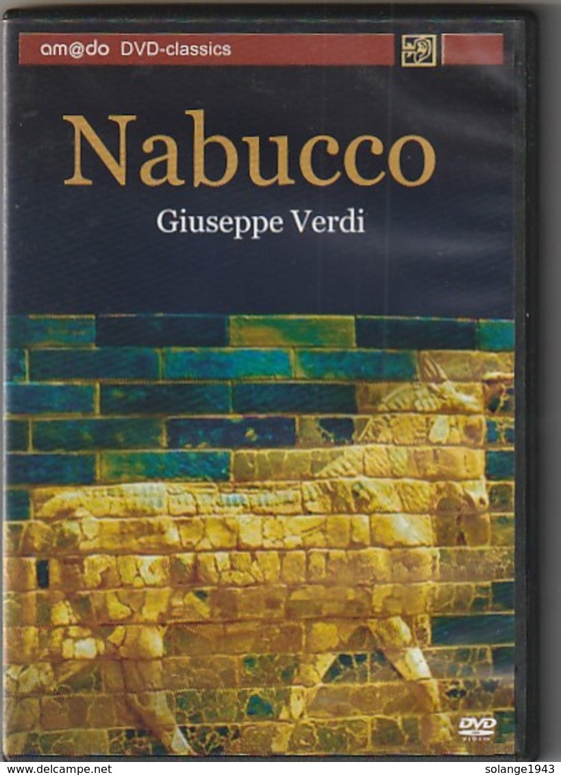 DVD Opera   Nabucco  Giuseppe Verdi     Etat: TTB Port 110 Gr Ou 30 Gr - Concert Et Musique