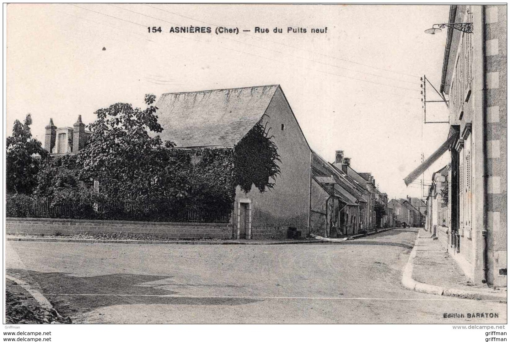 ASNIERES LES BOURGES RUE DU PUITS NEUF TBE - Autres & Non Classés