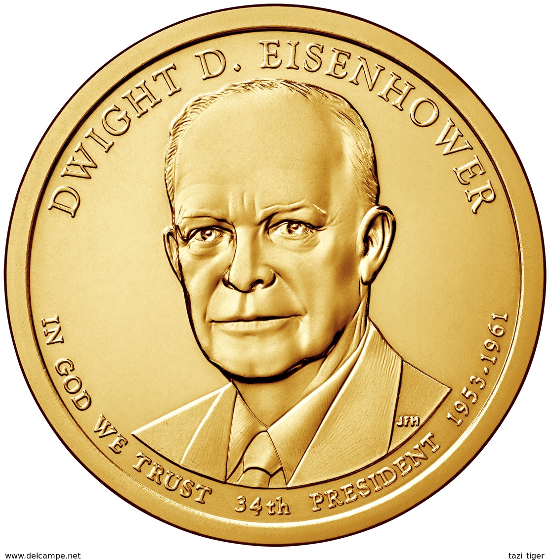 2015 • $1 • US President Dwight D Eisenhower - 2007-…: Presidents