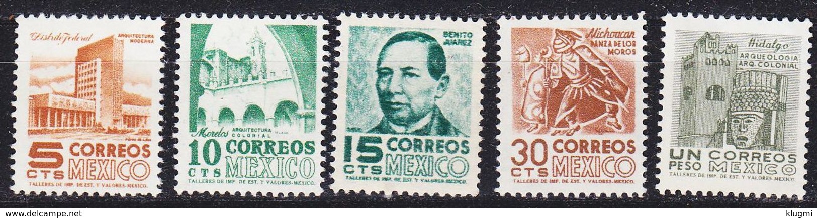 MEXICO [1950] MiNr 0967 Ex ( **/mnh ) [01] - Mexiko