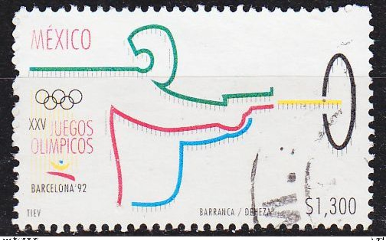 MEXICO [1992] MiNr 2300 ( O/used ) Olympiade - Mexiko