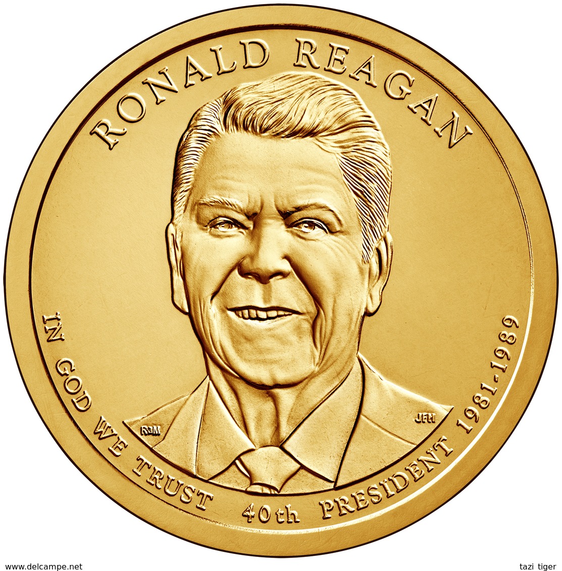 2016 • $1 • US President Ronald Reagan - 2007-…: Presidents