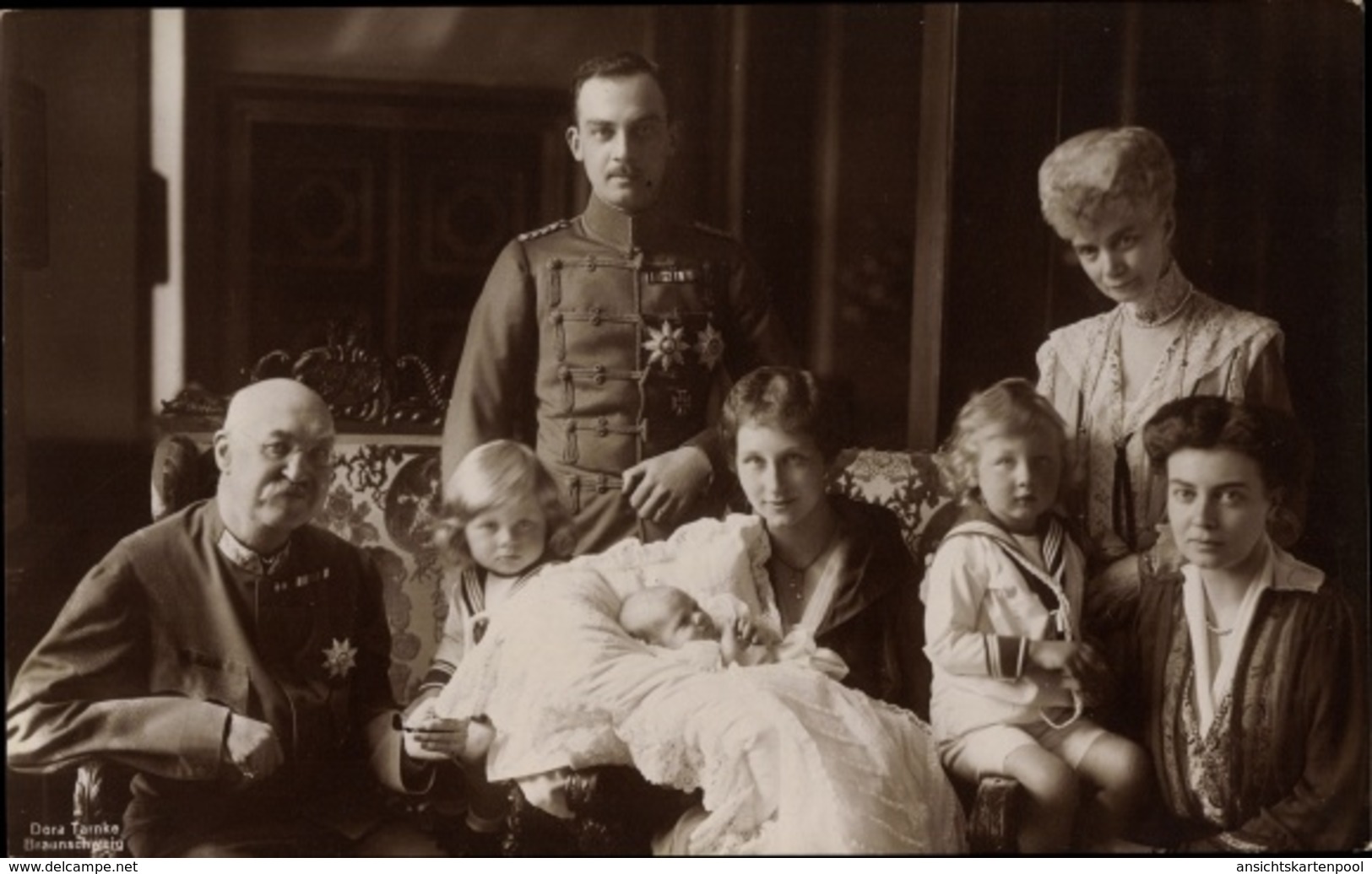 Cp Duc Ernst August Von Braunschweig, Princesse Victoria Luise Von Preußen, Familie - Familles Royales