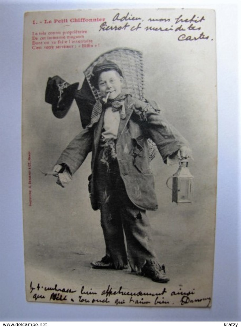 METIERS - Le Petit Chiffonnier - 1903 - Street Merchants