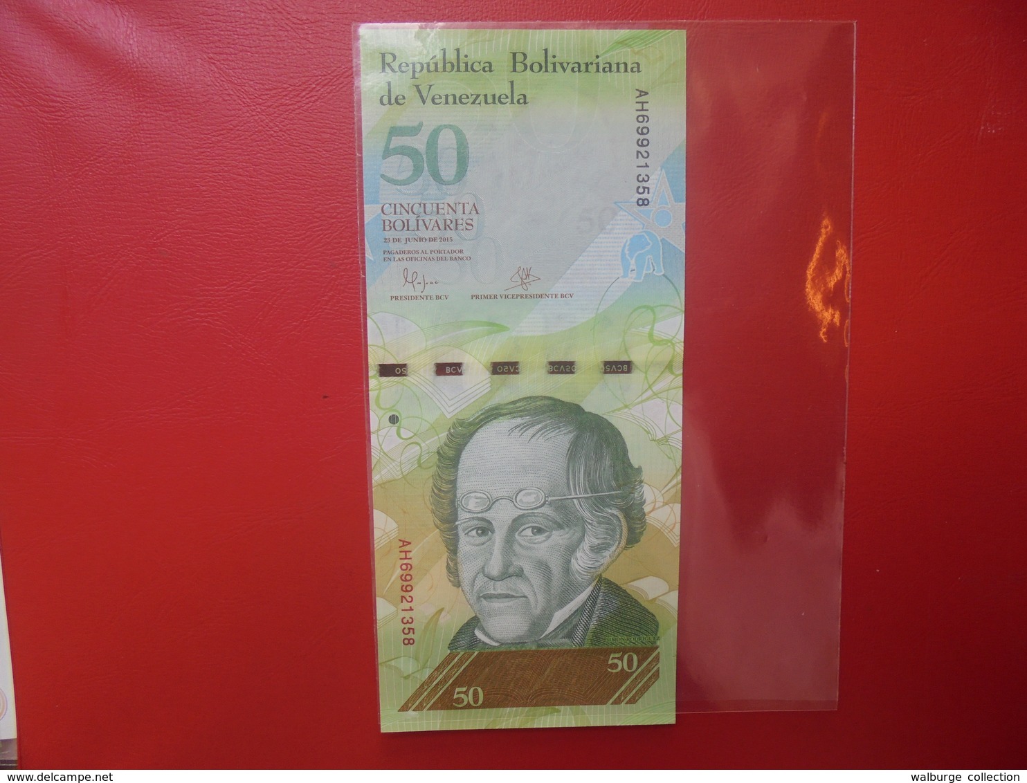 VENEZUELA 50 BOLIVARES 2015 PEU CIRCULER/NEUF - Venezuela