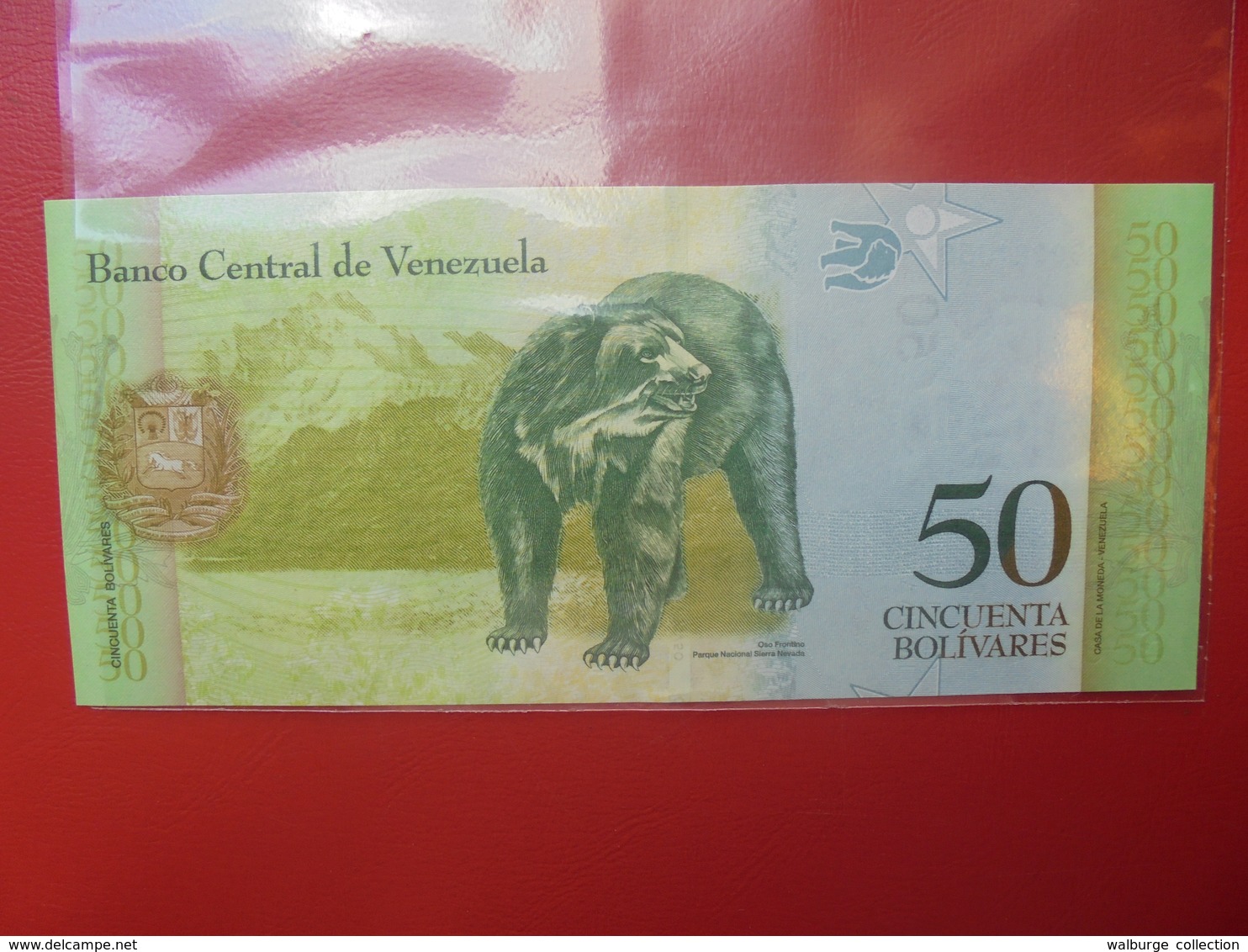 VENEZUELA 50 BOLIVARES 2015 PEU CIRCULER/NEUF - Venezuela