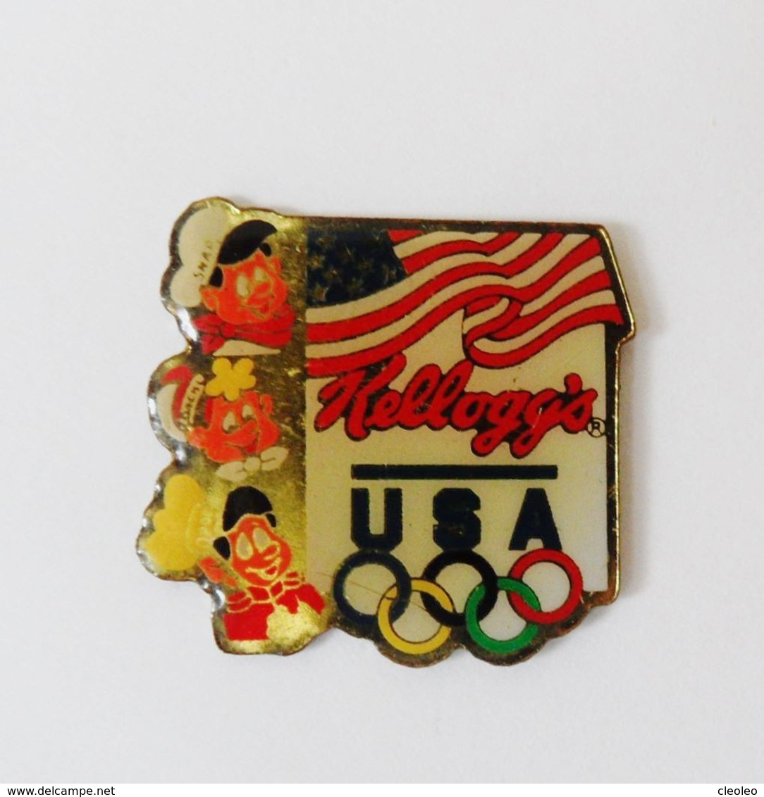 Pin's JO USA Kellogg's - BL1 - Jeux Olympiques
