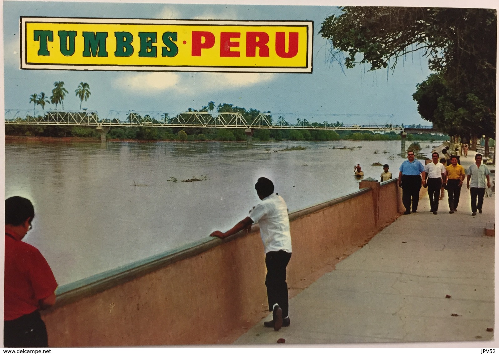 (775) Peru - Tumbes - Teniente Vasquez Bridge - Pérou