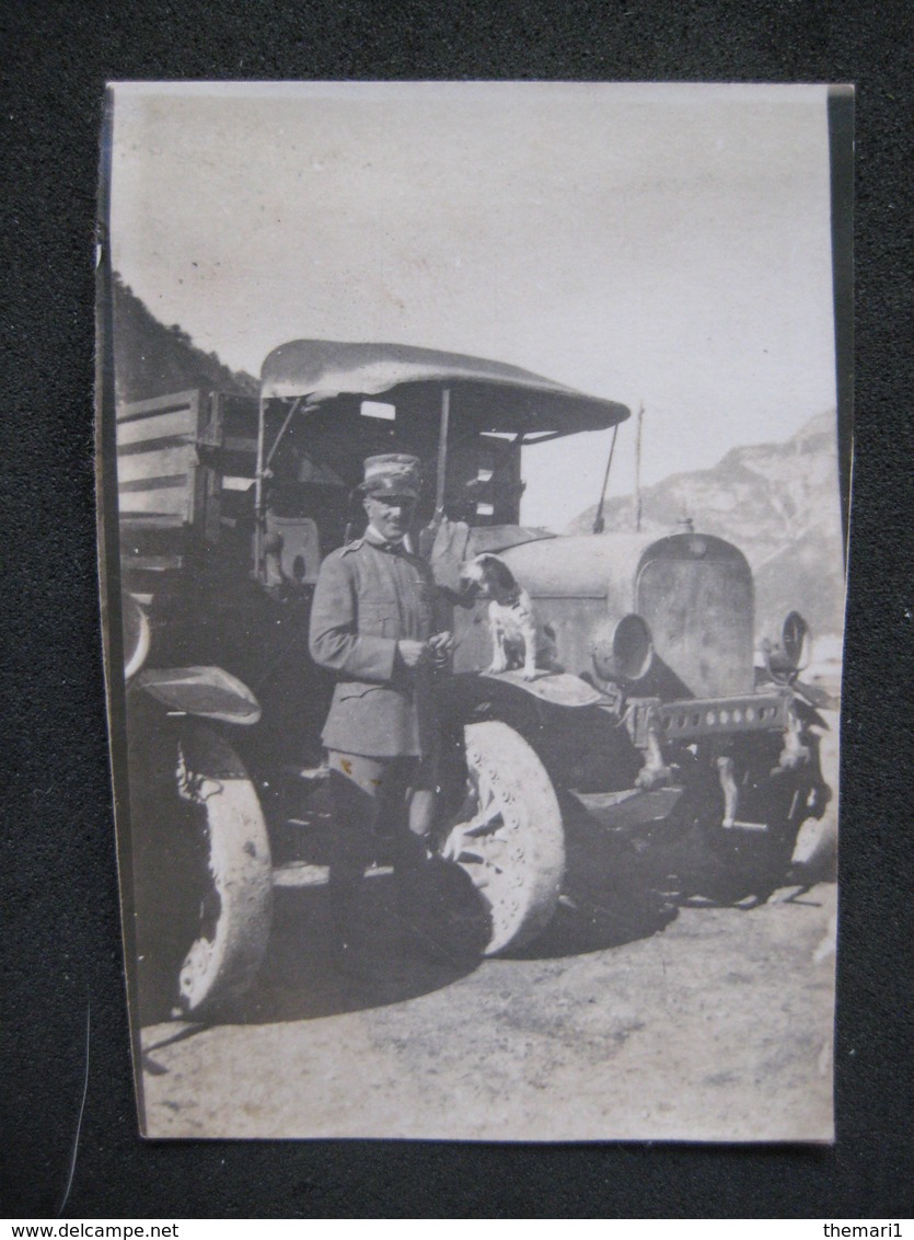 PICCOLA FOTO MILITARE MACCHINE MILITAIRE VOITURE SOLDAT CAR - Guerre, Militaire