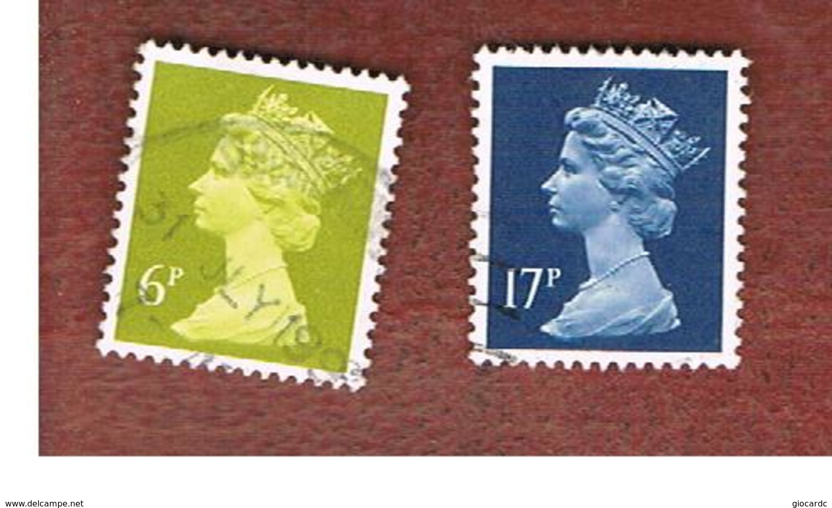 GRAN BRETAGNA (UNITED KINGDOM) -  SG X936.1008  -  1991 QUEEN ELIZABETH II    - USED° - Usati