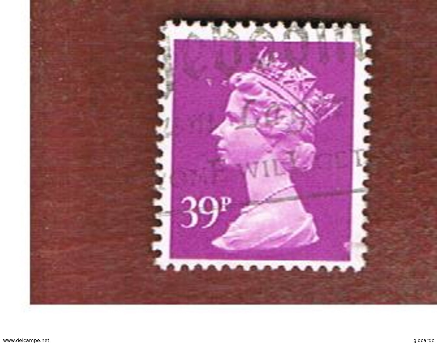 GRAN BRETAGNA (UNITED KINGDOM) -  SG X991 -  1991 QUEEN ELIZABETH II  39         - USED° - Usati