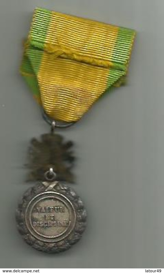 Medaille  1870  Valeur Et Discipline - Before 1871