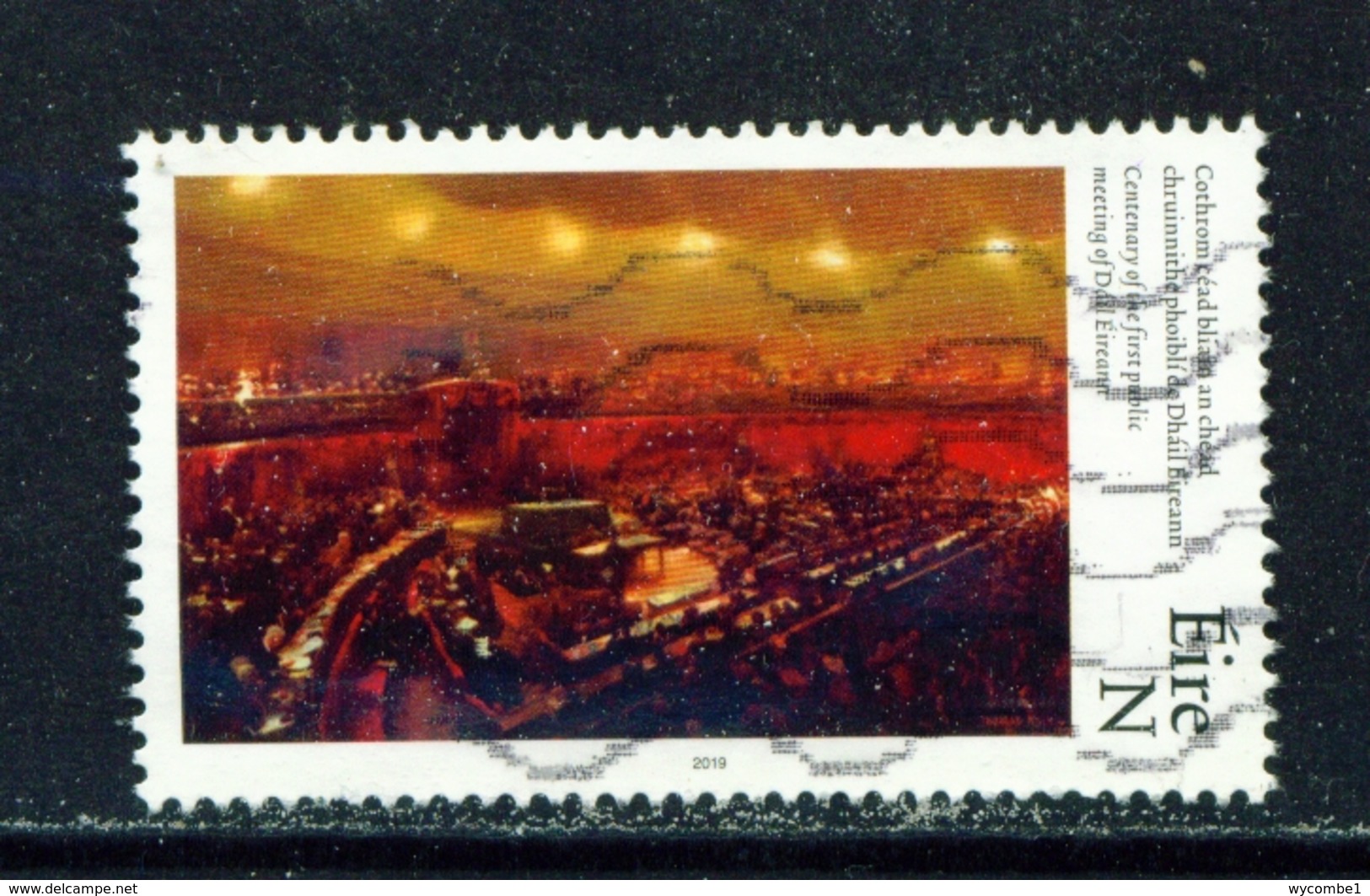 IRELAND  -  2019  Dail Centenary  'N'  Used As Scan - Used Stamps