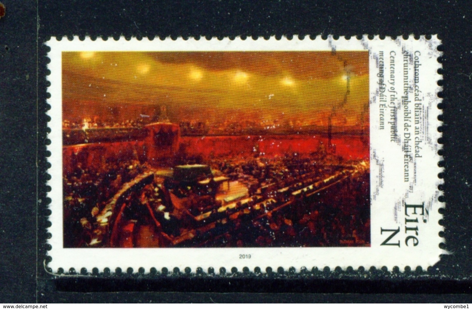 IRELAND  -  2019  Dail Centenary  'N'  Used As Scan - Used Stamps