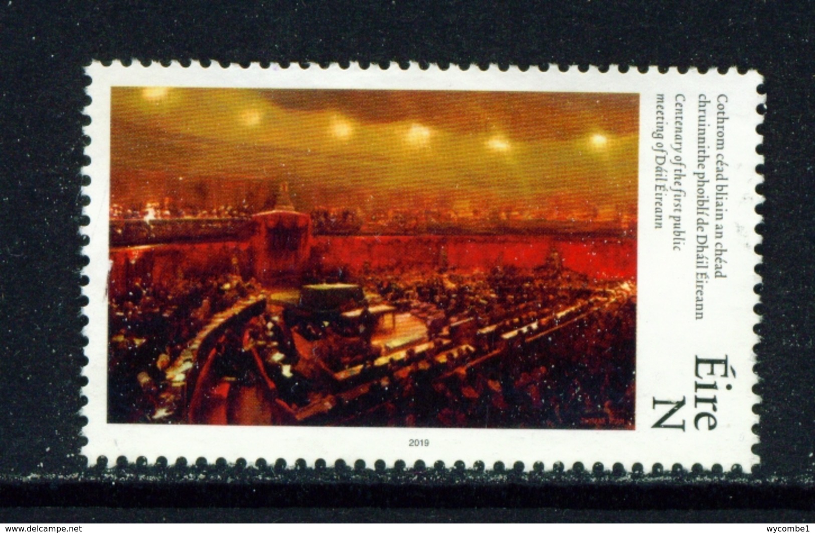 IRELAND  -  2019  Dail Centenary  'N'  Used As Scan - Used Stamps