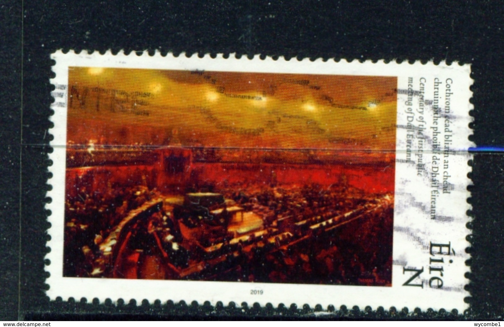 IRELAND  -  2019  Dail Centenary  'N'  Used As Scan - Used Stamps