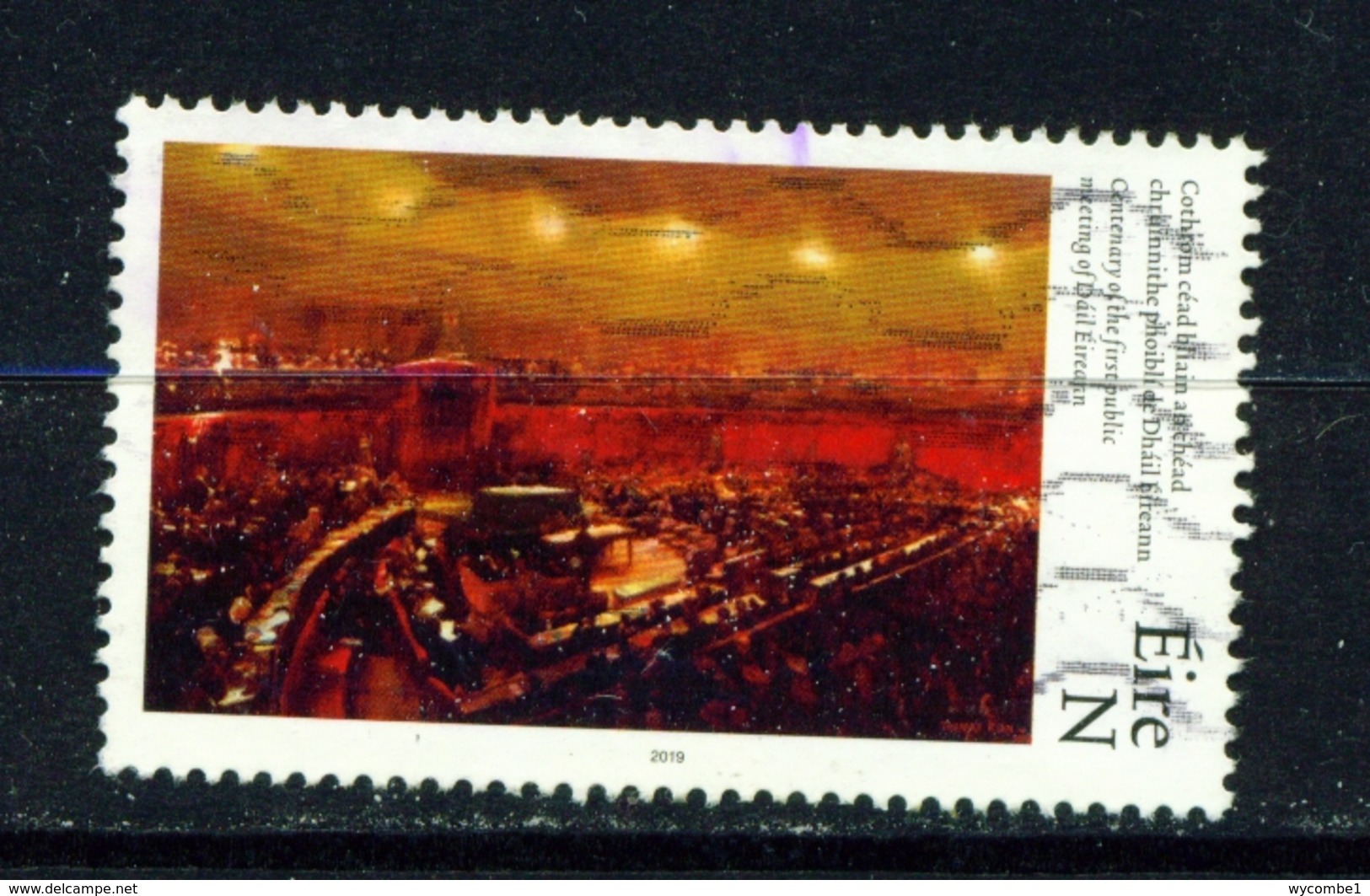 IRELAND  -  2019  Dail Centenary  'N'  Used As Scan - Used Stamps