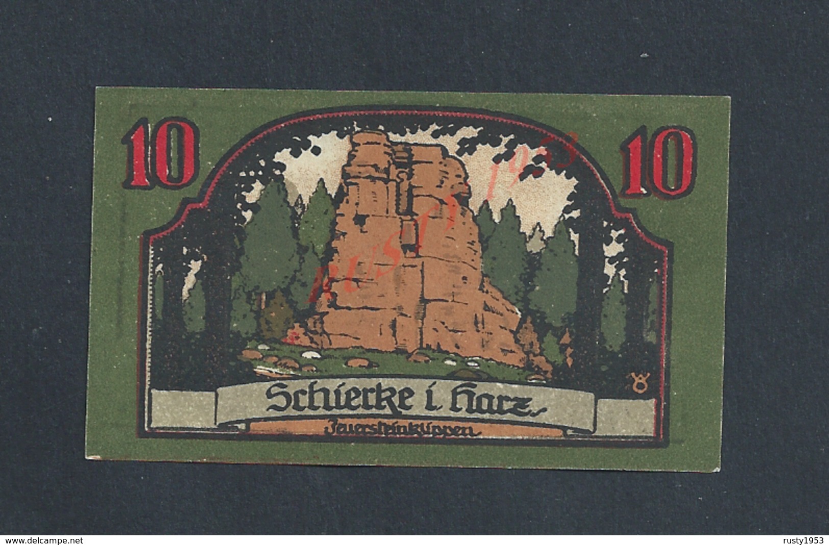 ALLEMAGNE BILLET DE BANQUE DE 1921  : - Other & Unclassified